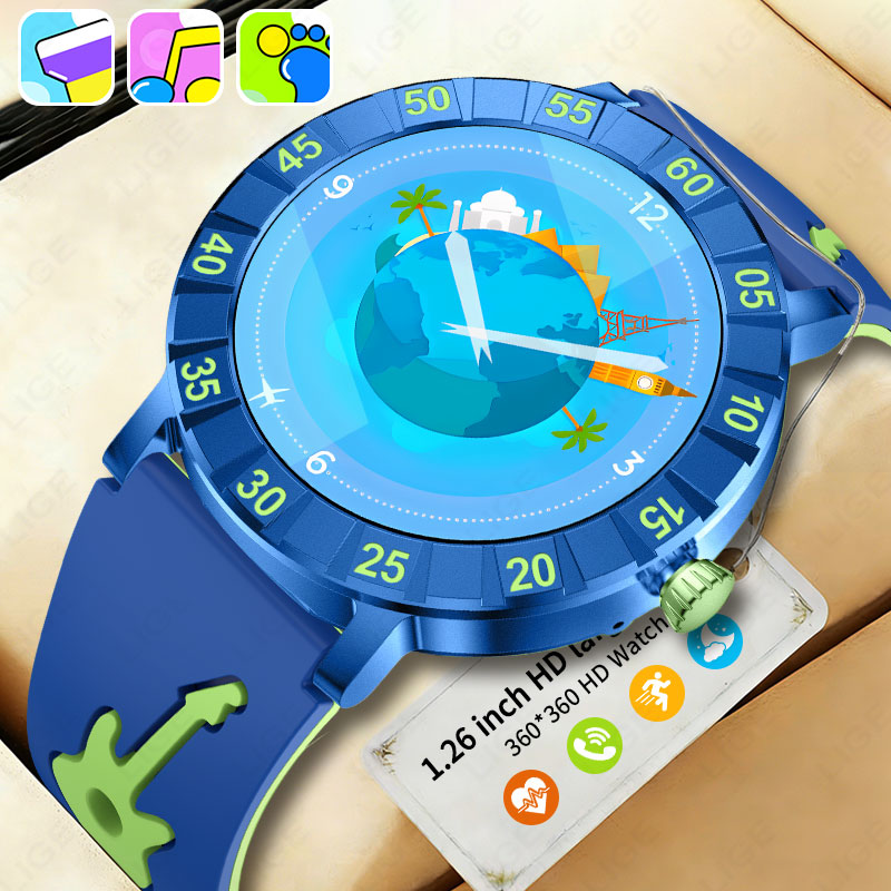 Smartwatch Watches For Kid Boy With Alarm - 2026 New LIGE Smart Watch kids