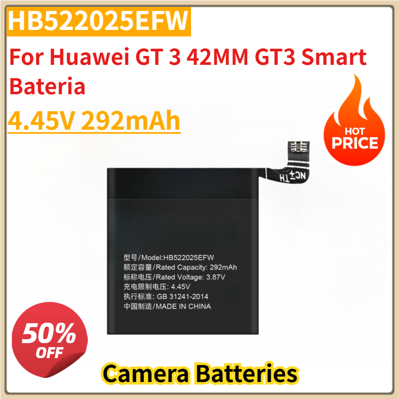 Watch Smartwatch - New HB522025EFW 4.45V 292mAh Replacement Watch