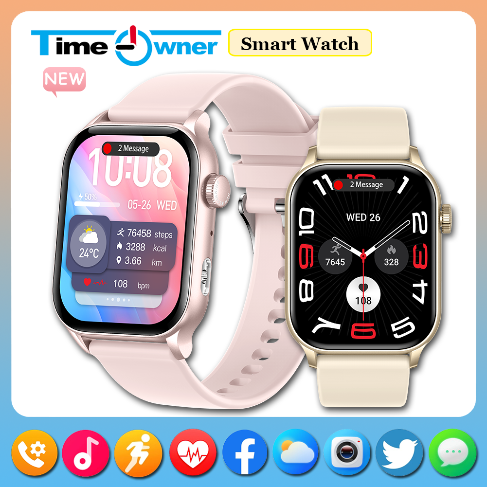 Smartwatch Vintage Watches For Women - Time Owner 2025 Smart Watch Women