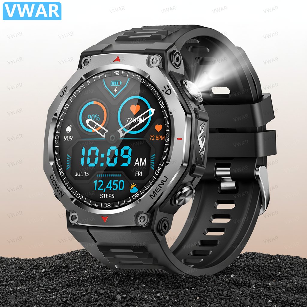 Watch Vs Amazfit - For Android IOS New AMOLED Smart