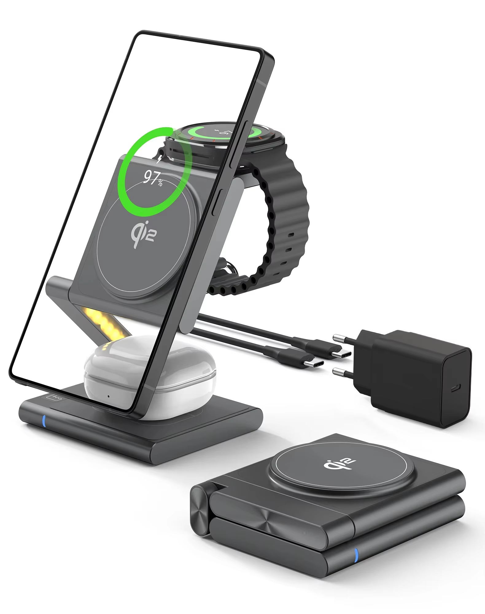 Watches Smartwatch Samsung - 4in1 Wireless Charging Station for Samsung