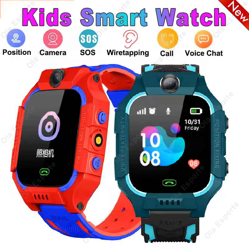 Smart Watch Kids 2G Sim Card S - Smartwatch Watches For Kid Boy With Alarm avis et prix