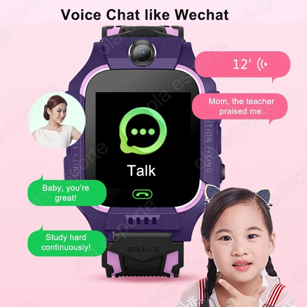 Smart Watch Kids 2G Sim Card S - Smartwatch Watches For Kid Boy With Alarm avis et prix