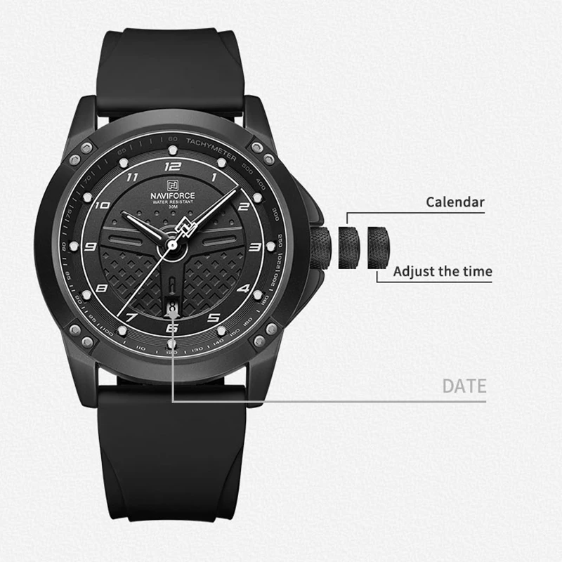 NAVIFORCE New 8031 Men Watch T - Smartwatch Watches Brands For Men avis et prix