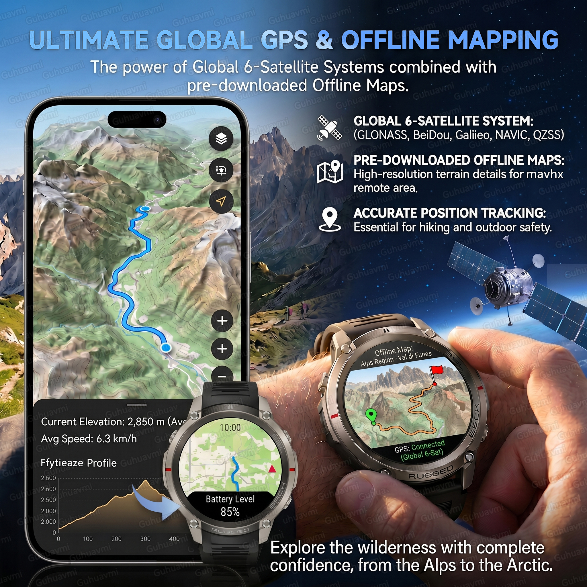 2026 New GPS Smartwatch for Me - Smartwatch Health Watches For Men avis et prix