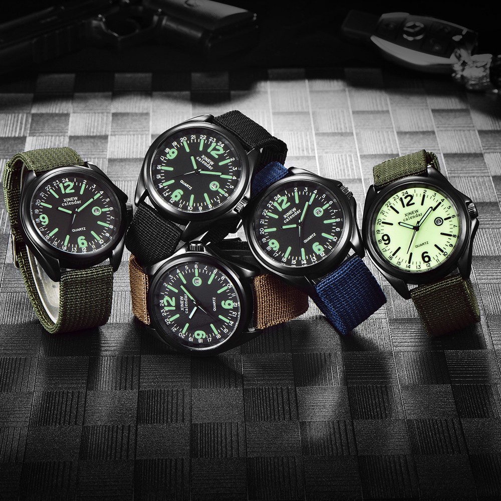 Military Mens Quartz Watch Bla - Smartwatch Watches For Men avis et prix
