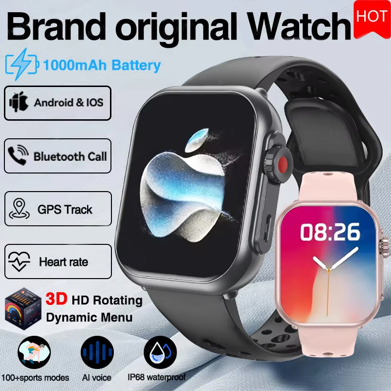 2025 New 1000mAh Battery AMOLE - Smartwatch I Watches avis et prix
