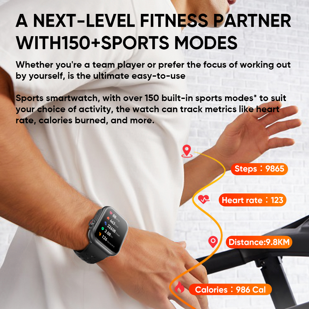 2025 New 1000mAh Battery AMOLE - Smartwatch I Watches avis et prix