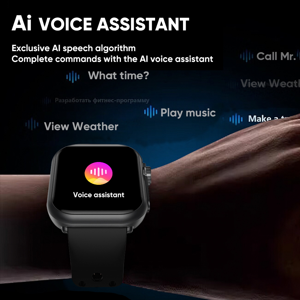 2025 New 1000mAh Battery AMOLE - Smartwatch I Watches avis et prix