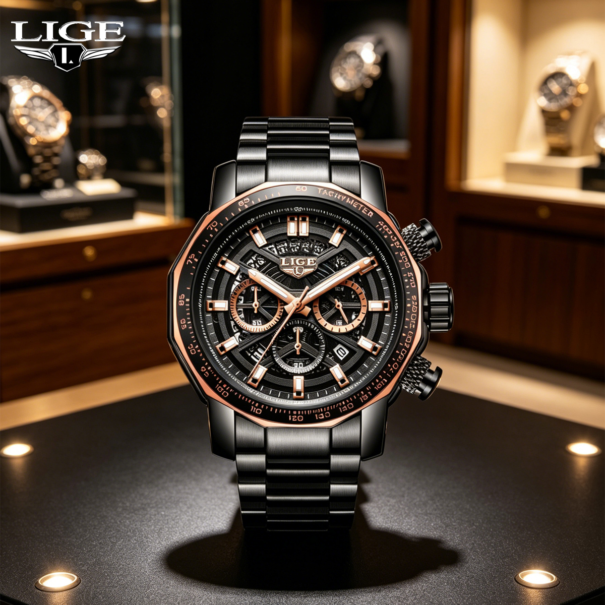 LIGE Sport Watches For Men Fas - Smartwatch Watches Brands For Men avis et prix