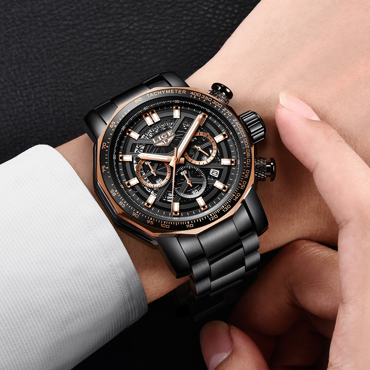 LIGE Sport Watches For Men Fas - Smartwatch Watches Brands For Men avis et prix