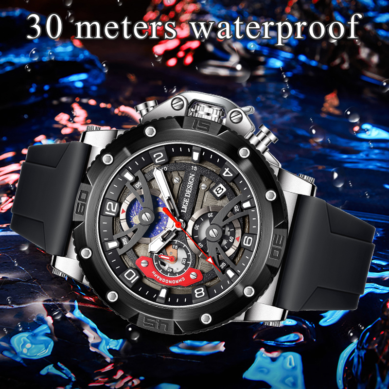 LIGE Top Brand Luxury Men Watc - Smartwatch Watches Brands For Men avis et prix