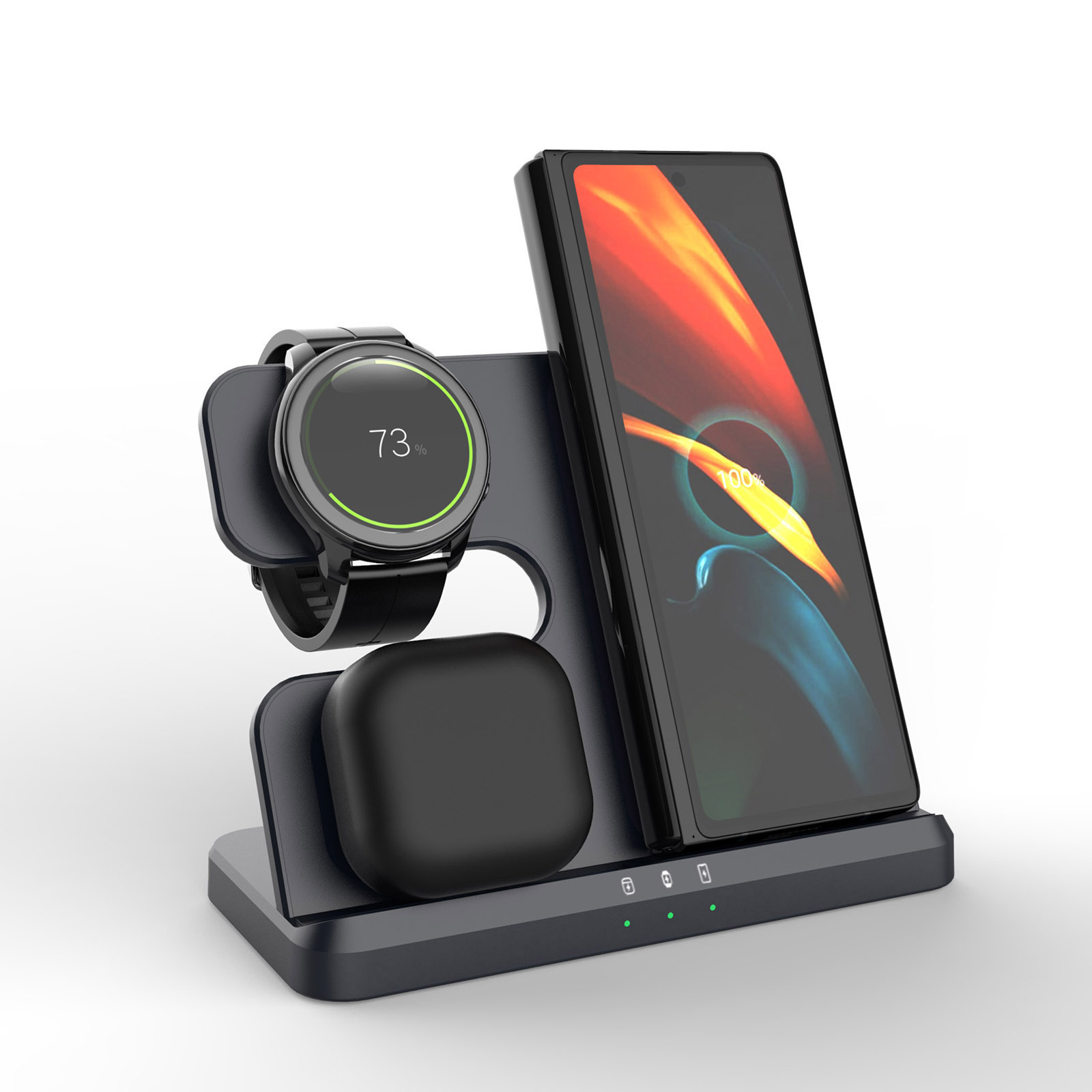 Wireless Charger 3 In 1 Stand  - Watches Smartwatch Samsung avis et prix
