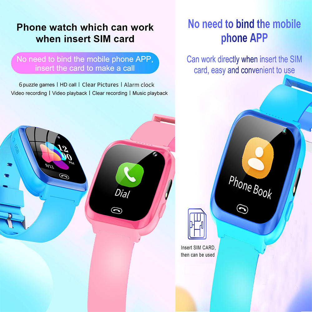 Promotion Kids Smart Watch SO - Smartwatch Watches For Kid Boy With Alarm avis et prix