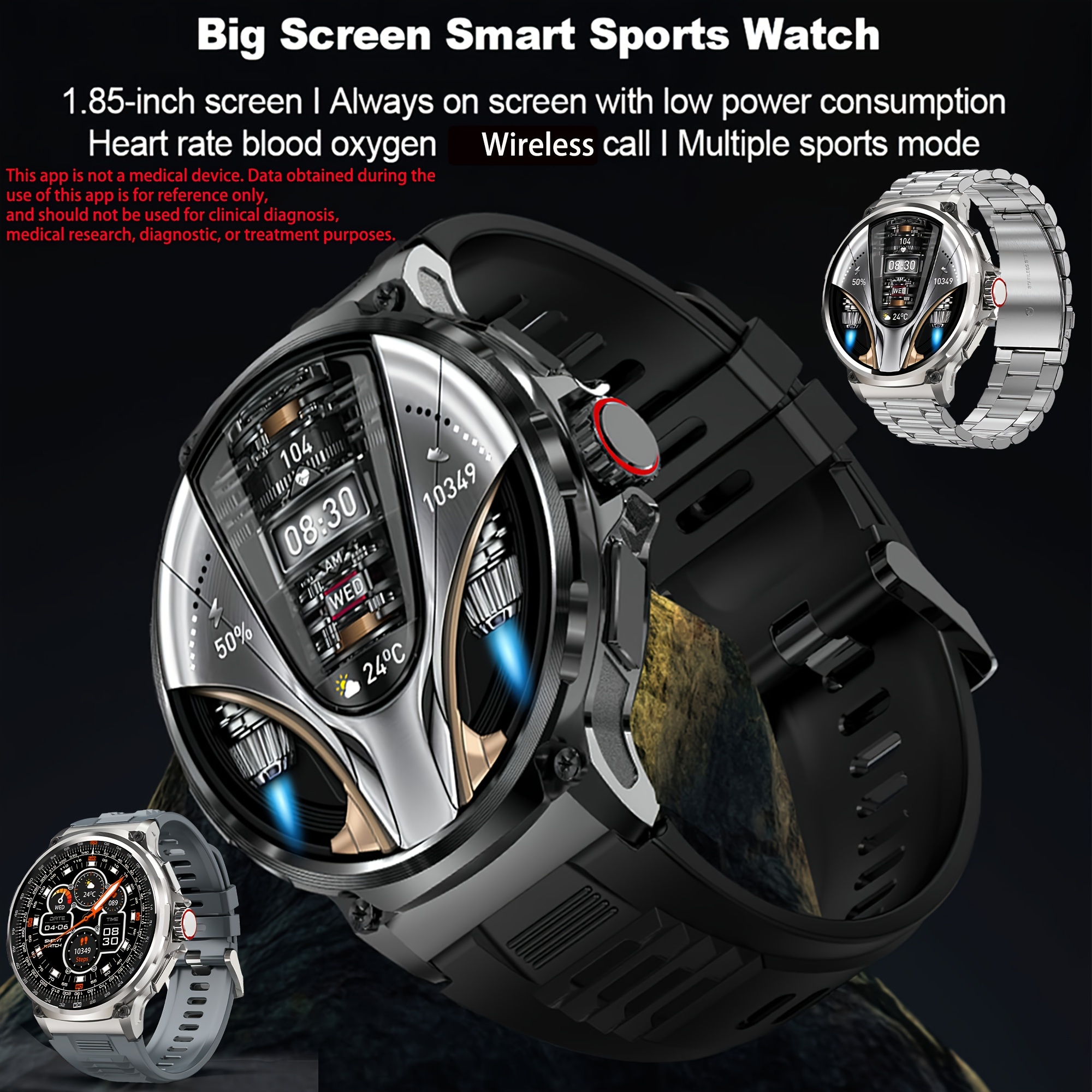 Men'S Smart Watch (Answer/Dial - Watch Smartwatch avis et prix