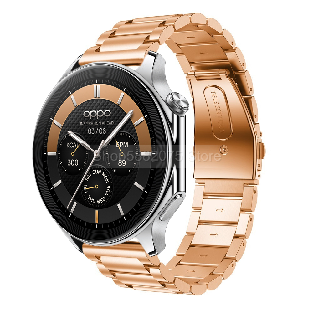 Stainless Steel Strap For OneP - Smartwatch Oppo Watch avis et prix