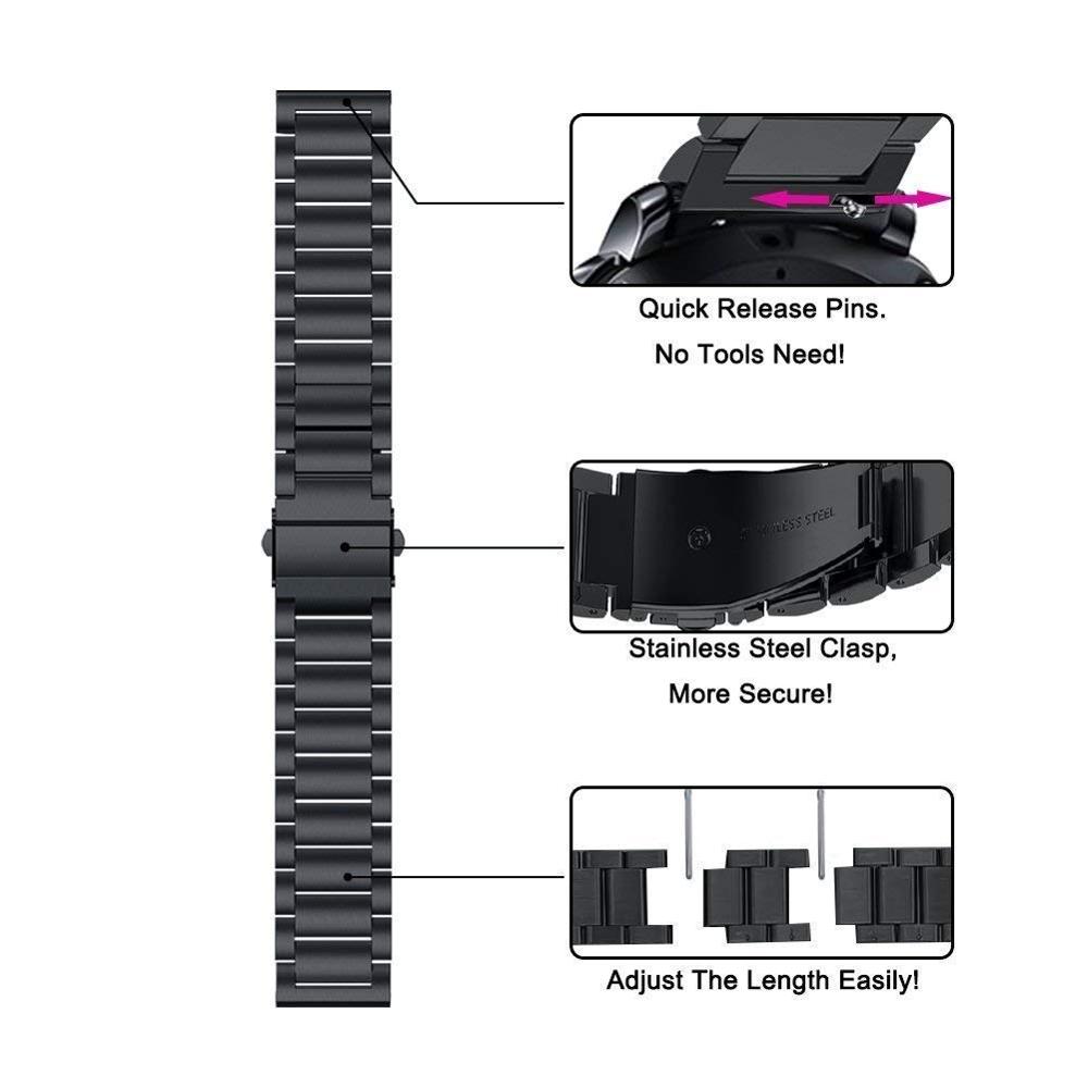 Stainless Steel Strap For OneP - Smartwatch Oppo Watch avis et prix