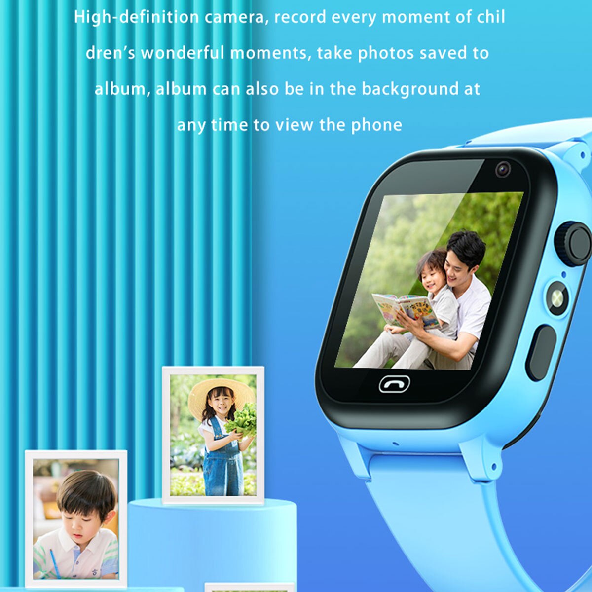 Kids Smart Watch SOS Call Outd - Smartwatch Watches For Kid Boy With Alarm avis et prix