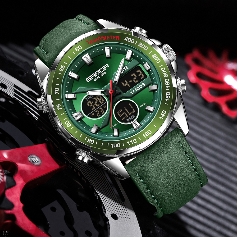 SANDA Luxury Chronograph Men W - Smartwatch Watches Brands For Men avis et prix