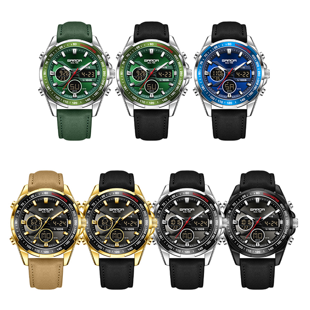 SANDA Luxury Chronograph Men W - Smartwatch Watches Brands For Men avis et prix