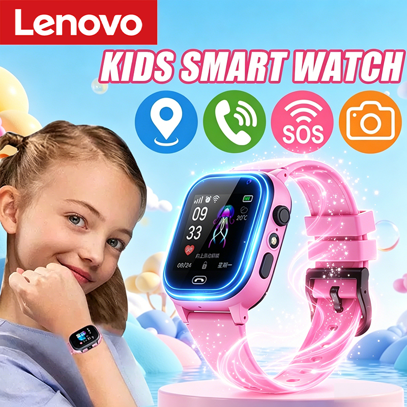Lenovo Kids Smart Watch 5G GPS - Smartwatch Watches For Kid Boy With Alarm avis et prix