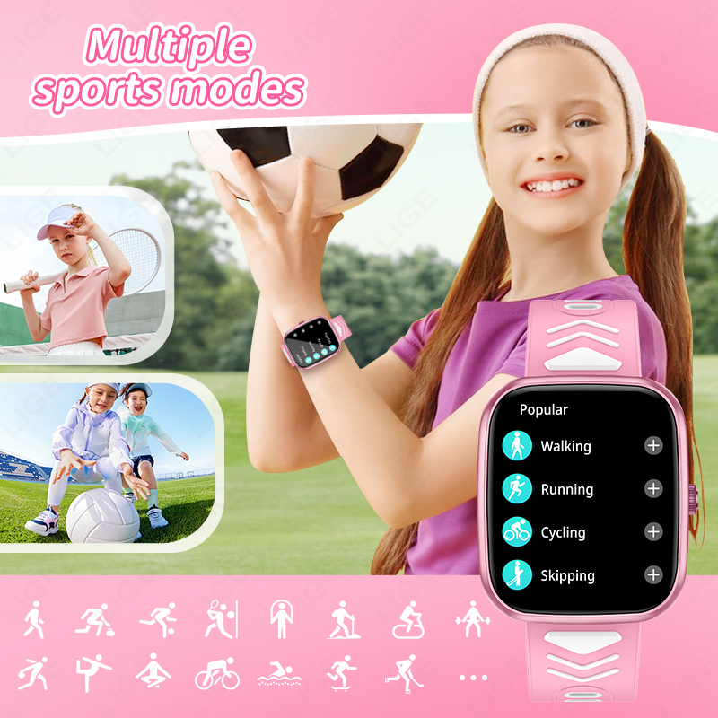 LIGE Children Boys Girls Prese - Smartwatch Watches For Kid Boy With Alarm avis et prix
