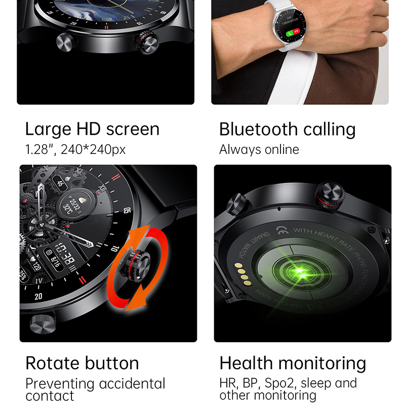 GPS ECG+PPG Bluetooth Call Sma - Smartwatch Nothing Watches avis et prix