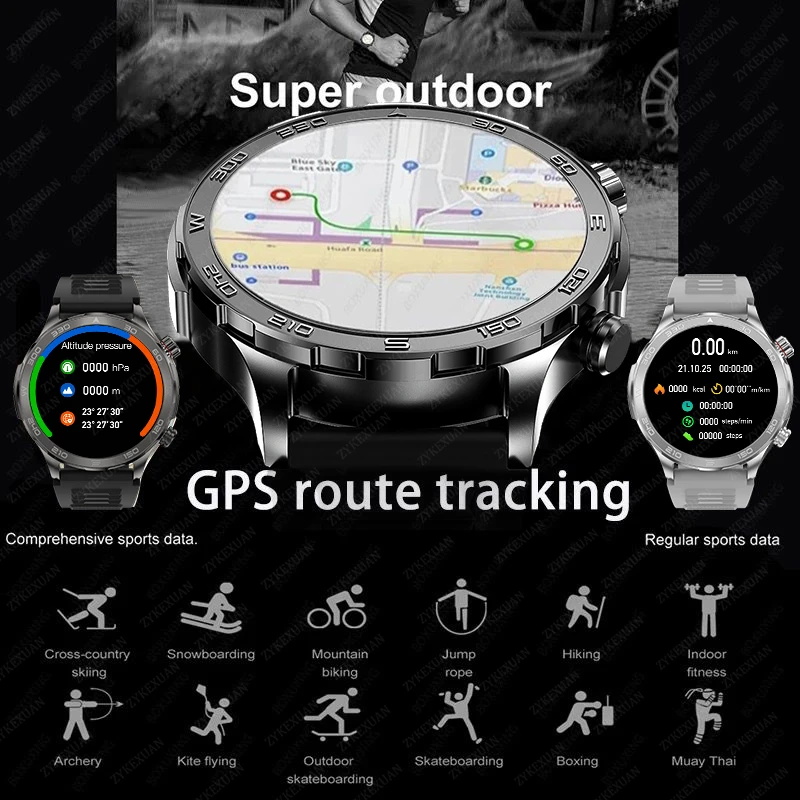 New GPS Track Smart Watch Men  - Smartwatch Watches For Men avis et prix