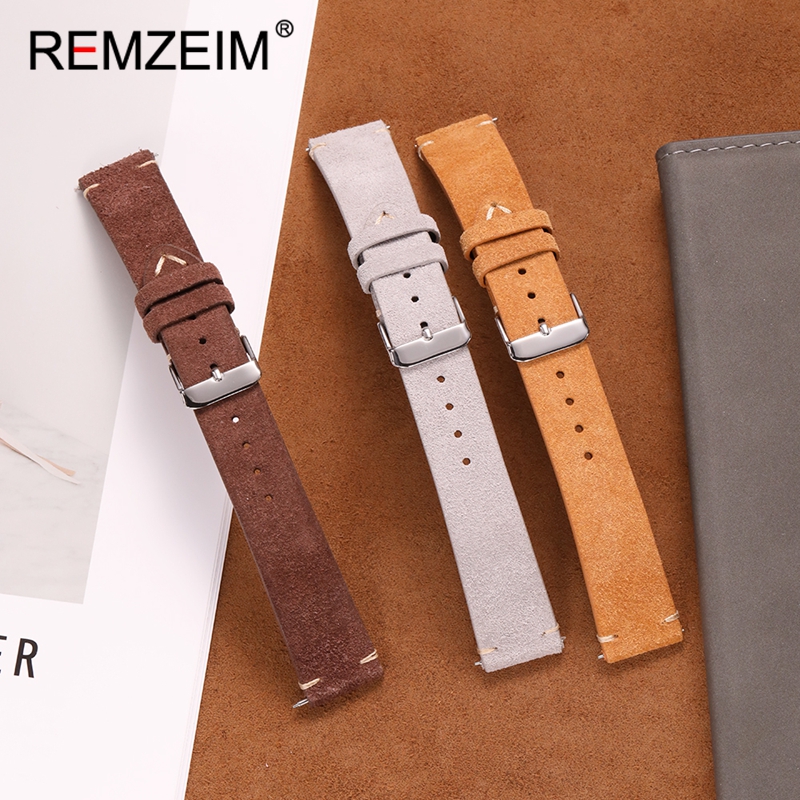 Suede Quick Release Leather Re - Smartwatch Vintage Watches For Women avis et prix