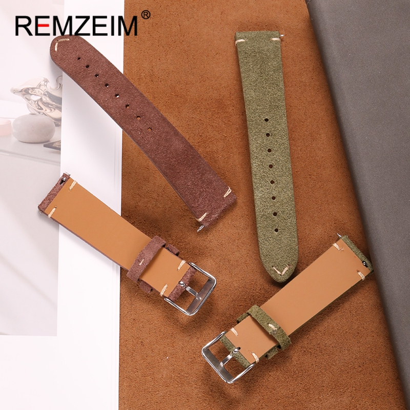 Suede Quick Release Leather Re - Smartwatch Vintage Watches For Women avis et prix