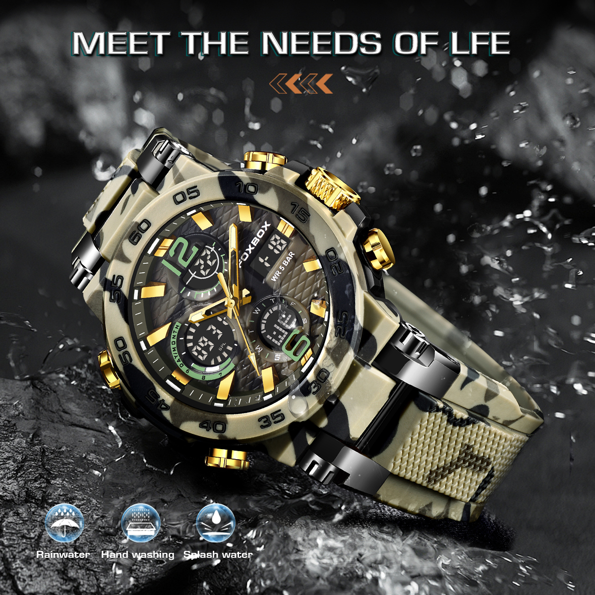 LIGE Electronic Men's Wristwat - Smartwatch Watches For Men Digital avis et prix