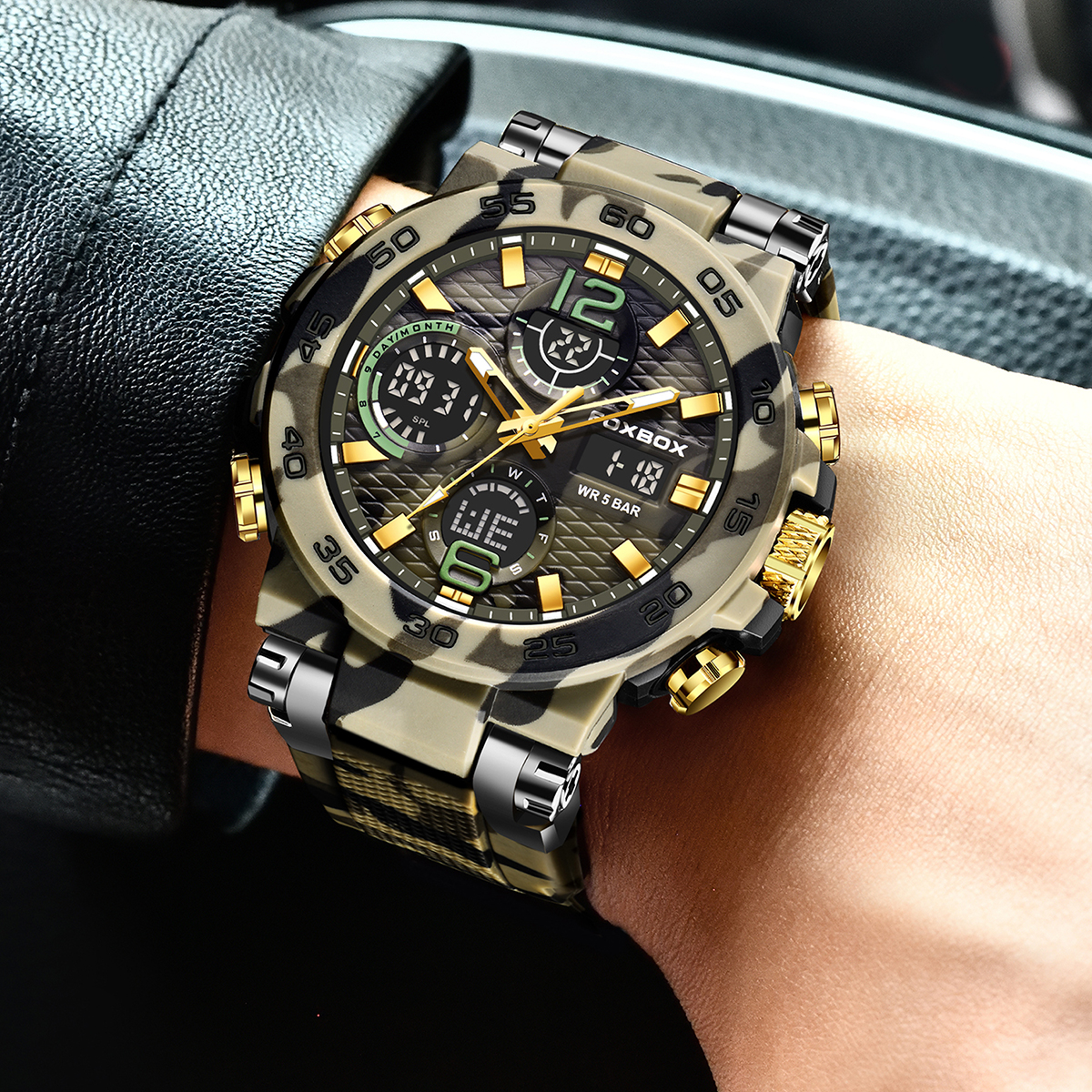 LIGE Electronic Men's Wristwat - Smartwatch Watches For Men Digital avis et prix