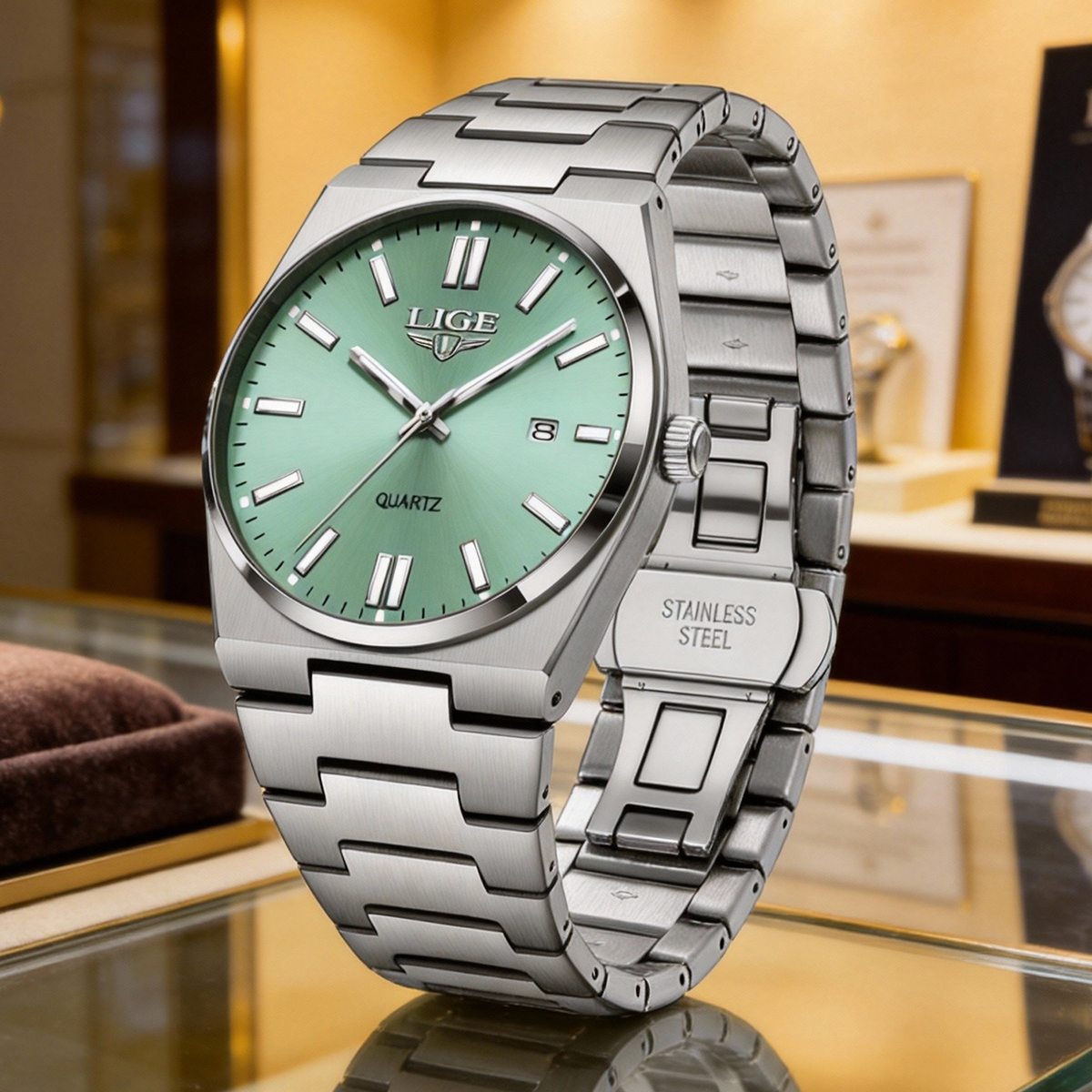 LIGE Luxury Brand Men Watches  - Smartwatch Watches Brands For Men avis et prix