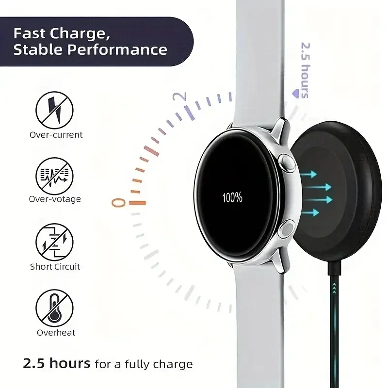Wireless Watch Charger Compati - Watches Smartwatch Samsung avis et prix