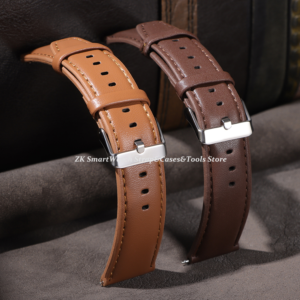Leather Watch Band 22mm for Om - Smartwatch Vintage Watches For Women avis et prix