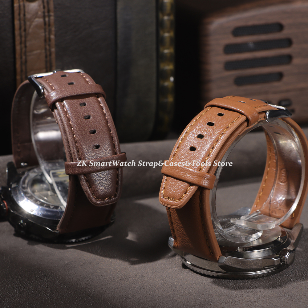Leather Watch Band 22mm for Om - Smartwatch Vintage Watches For Women avis et prix