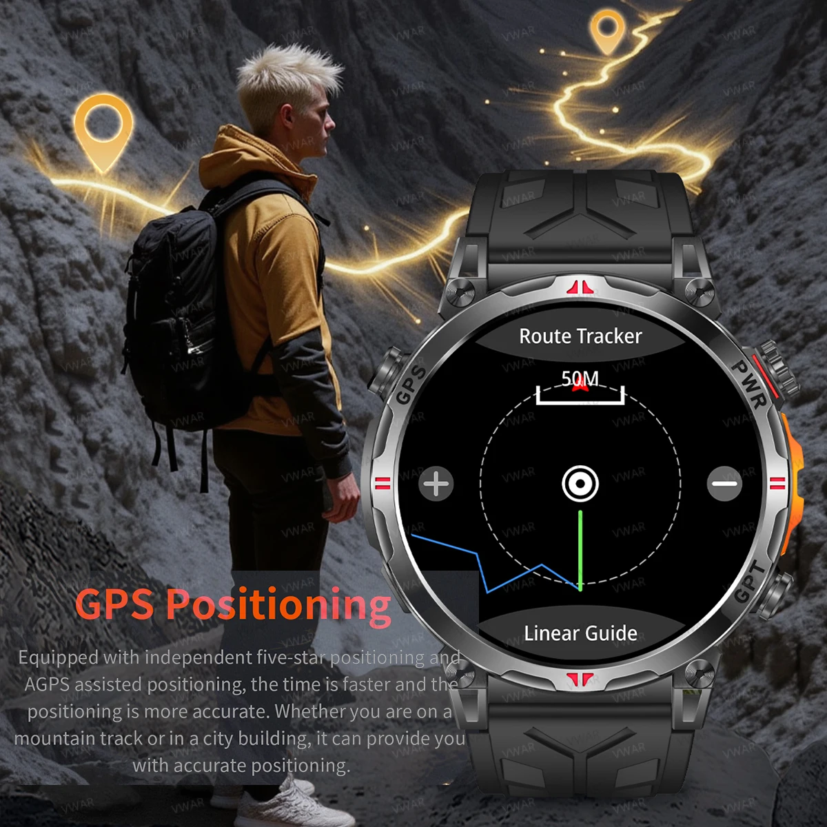 2025 New VWAR Air5 Ultra GPS S - Watch Vs Amazfit avis et prix