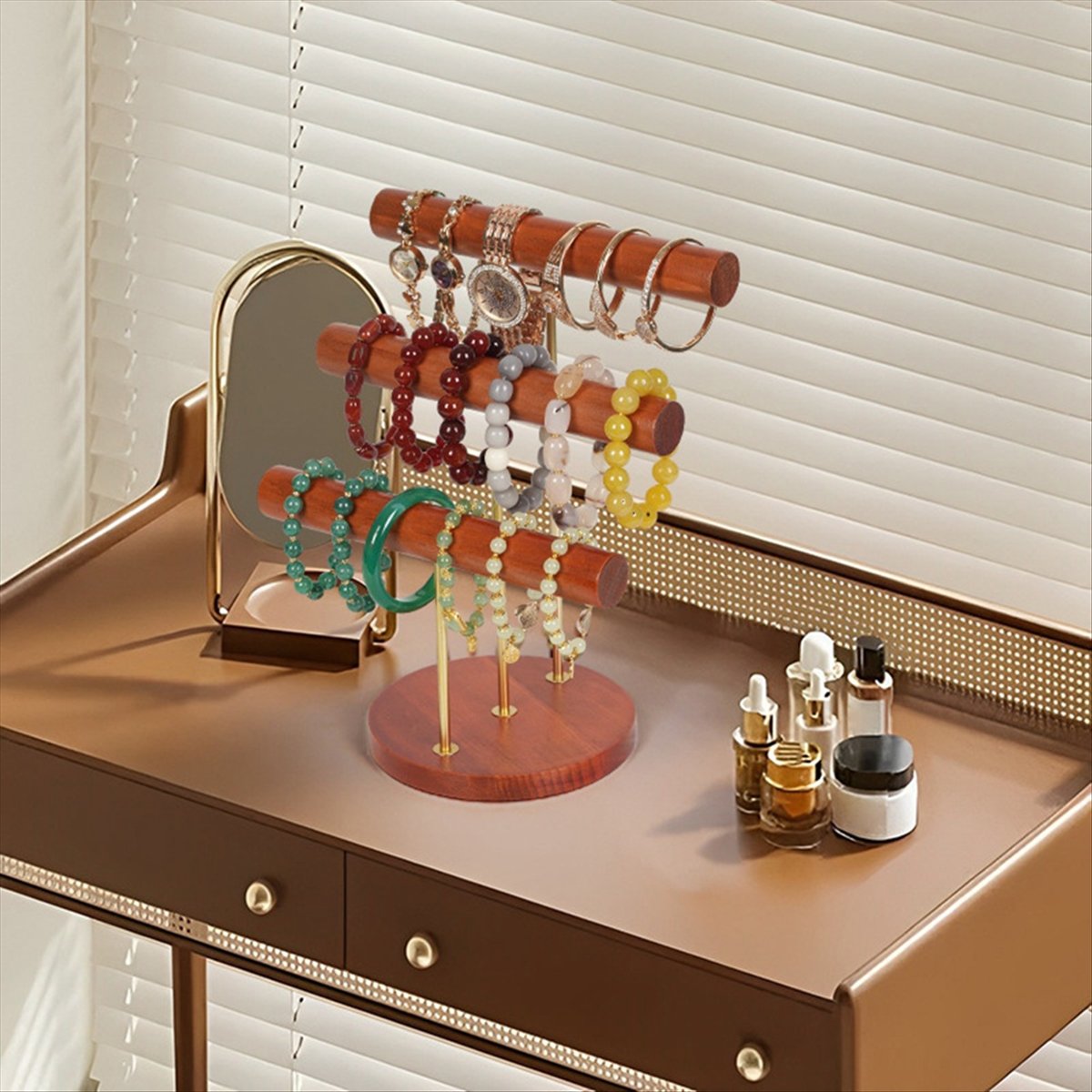 ABQR Solid Wood Large Jewelry  - Watch Es avis et prix