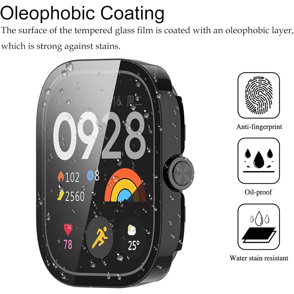 Tempered Glass+Case For Xiaomi - Smartwatch Watches For Men avis et prix