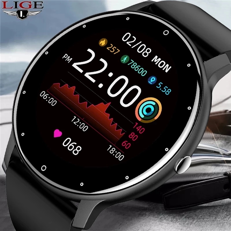 LIGE 2025 New Smart Watch Men  - Smartwatch Watches For Men Digital avis et prix