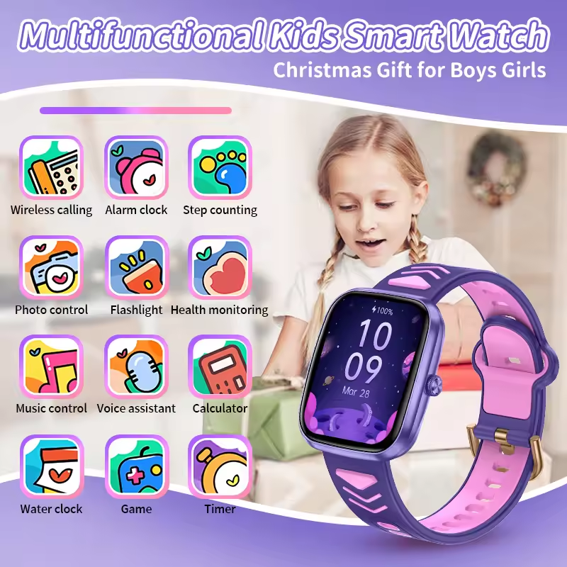 New Kids Smart Watch Child HD  - Smartwatch Digital Watches For Boys avis et prix