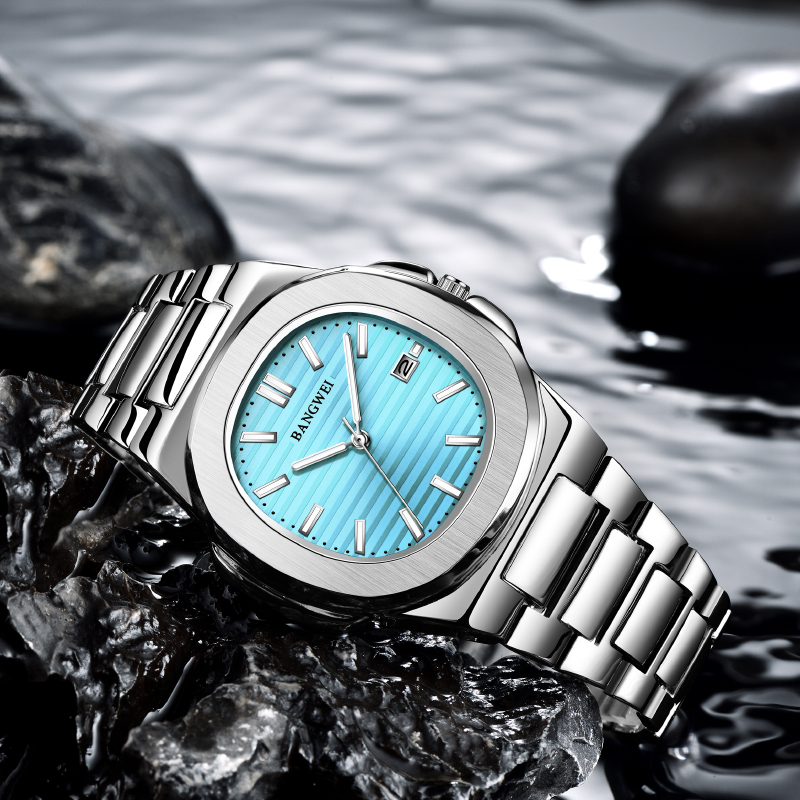 BANGWEI Luxury Men Quartz Watc - Smartwatch Watches For Men Digital avis et prix
