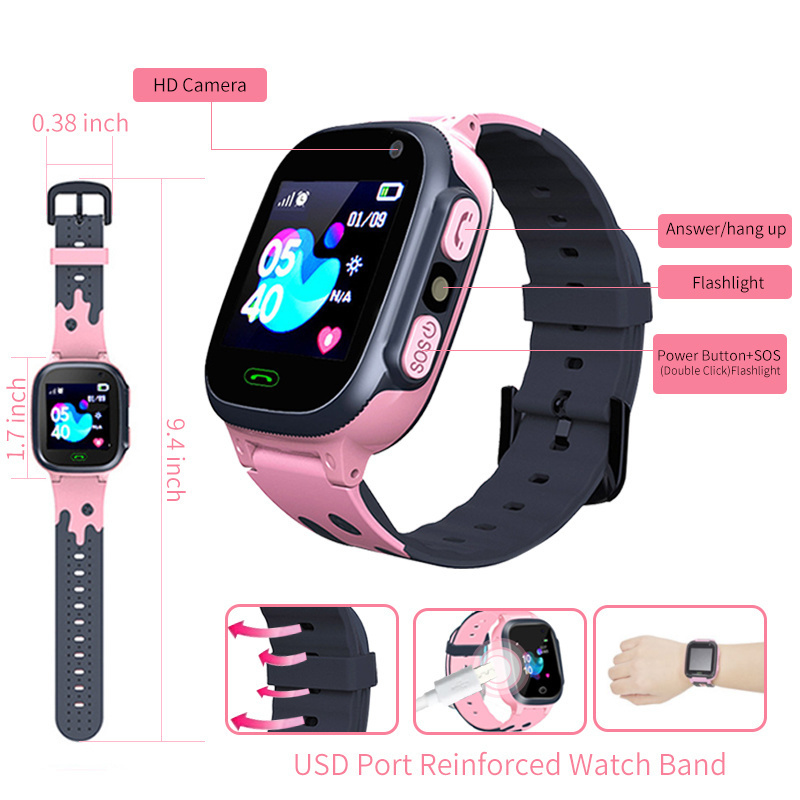 Kids Smart Watch Waterproof Sm - Smartwatch Watches For Kid Boy With Alarm avis et prix