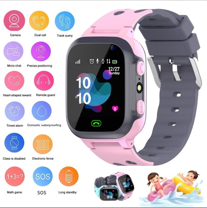 Kids Smart Watch Waterproof Sm - Smartwatch Watches For Kid Boy With Alarm avis et prix