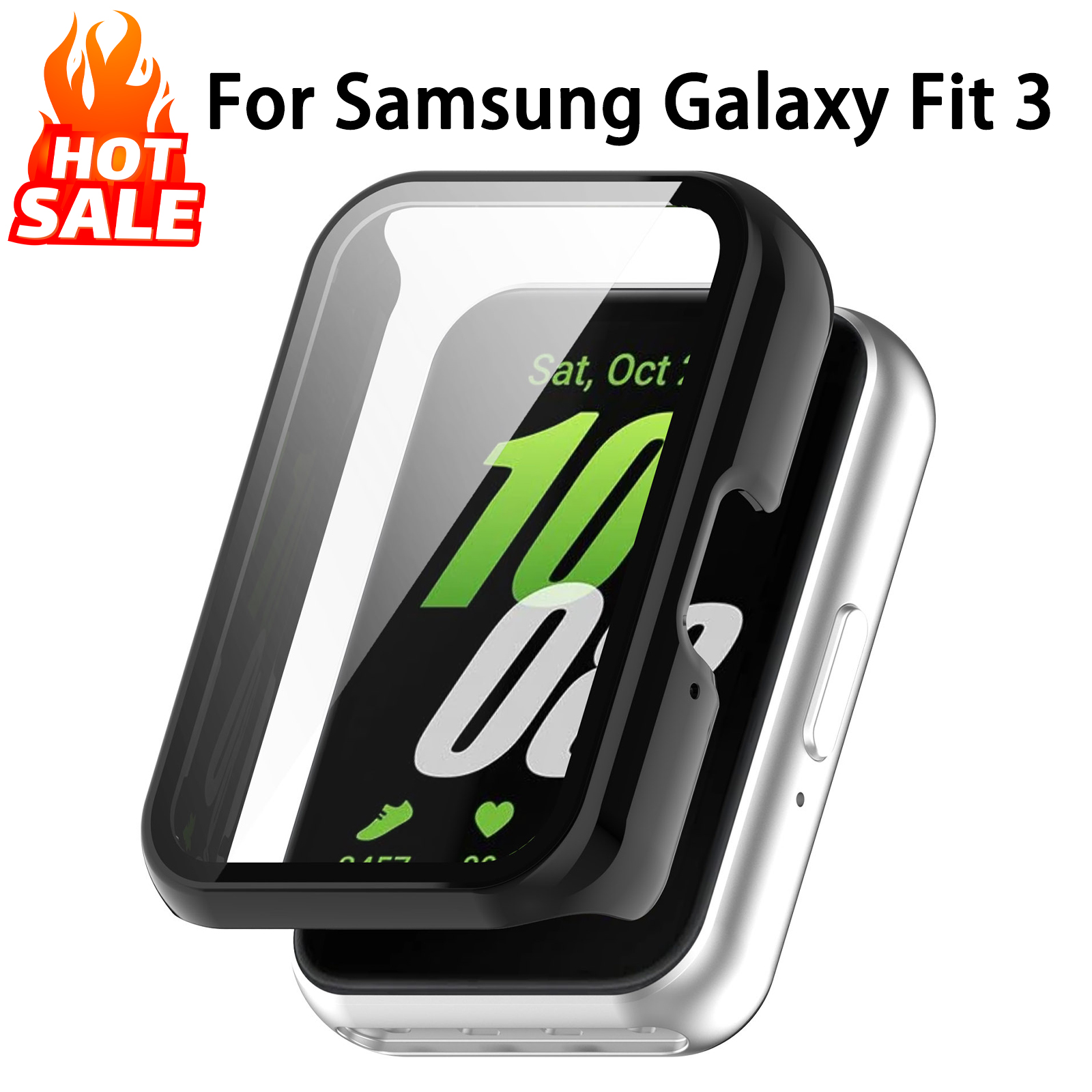 Glass+Case For Samsung Galaxy  - Smartwatch Watches For Men avis et prix