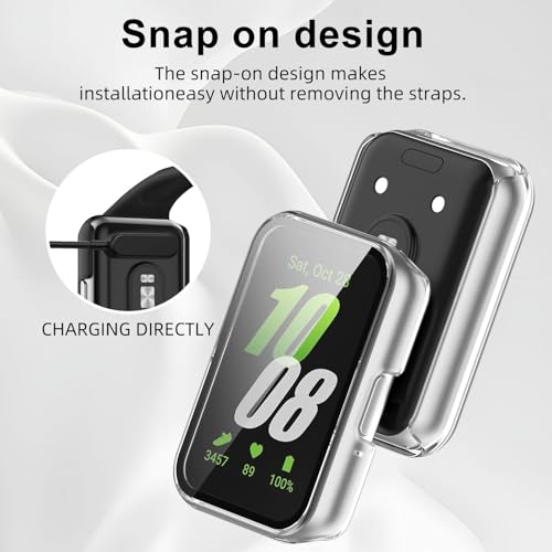 Glass+Case For Samsung Galaxy  - Smartwatch Watches For Men avis et prix