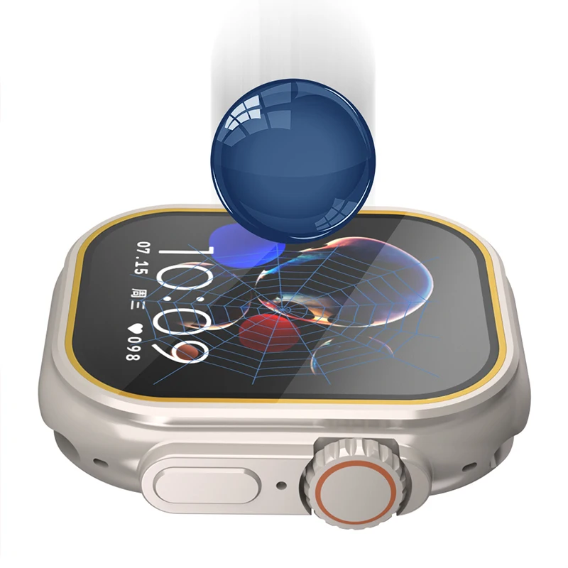 Tempered Glass for Apple Watch - Smartwatch Watches For Men avis et prix
