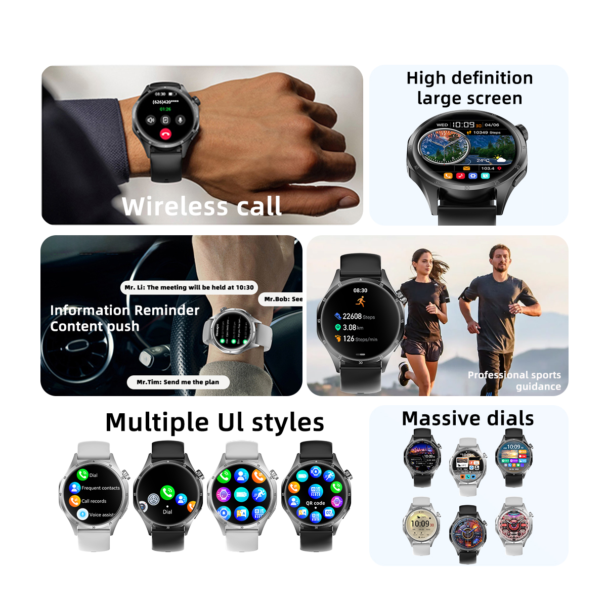 2026 Watch 5 Pro GPS Track Com - Smartwatch Health Watches For Men avis et prix