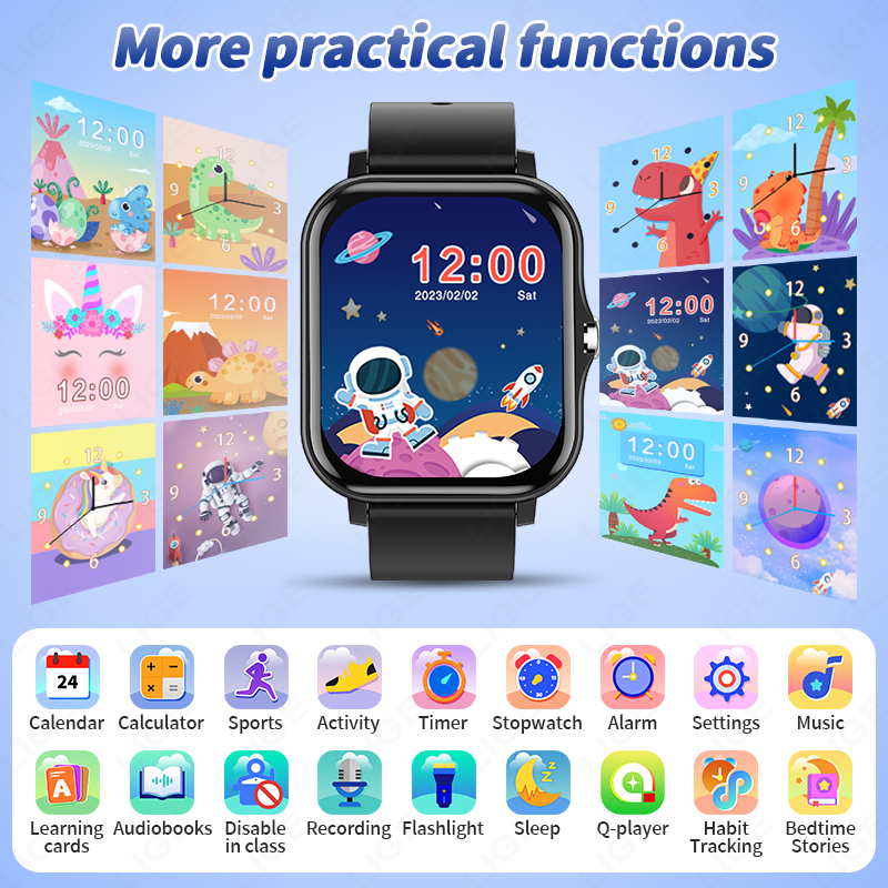LIGE 2025 Audiobook Children S - Smartwatch Digital Watches For Boys avis et prix