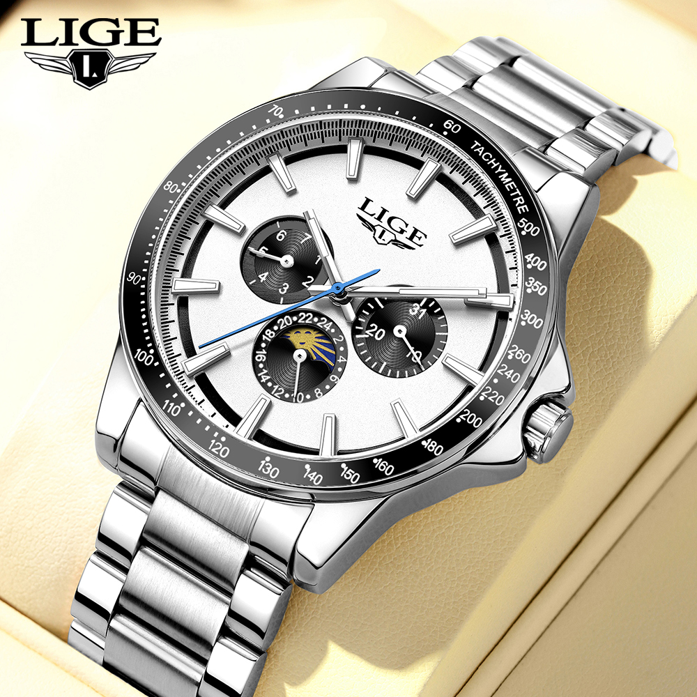 LIGE Business Men Watches Lumi - Smartwatch Watches Brands For Men avis et prix